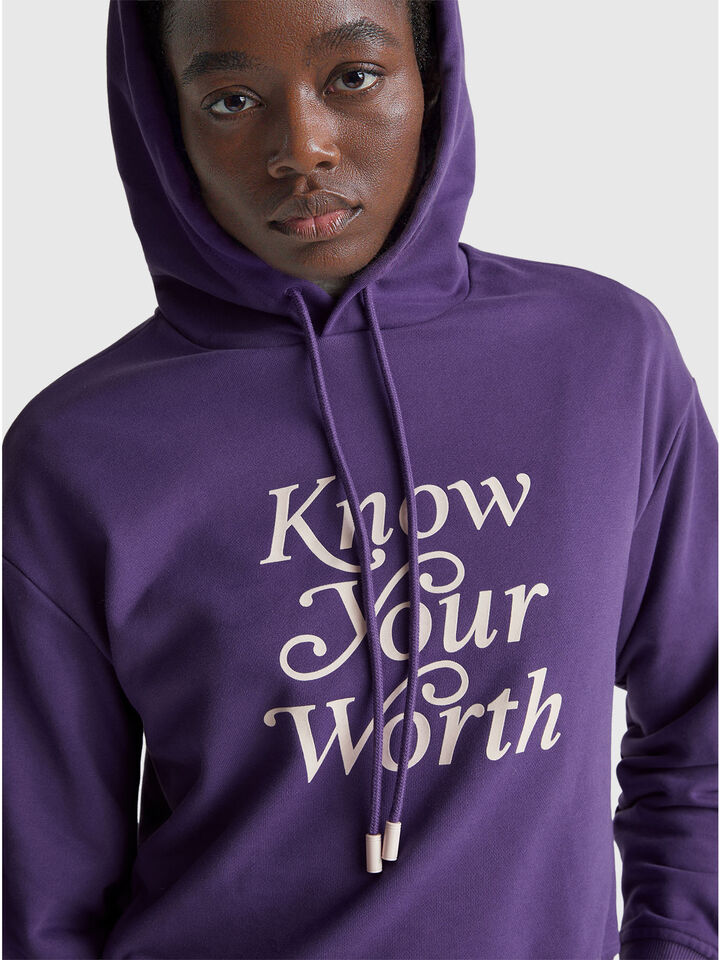 SWEATER W/HOOD Women image number 4